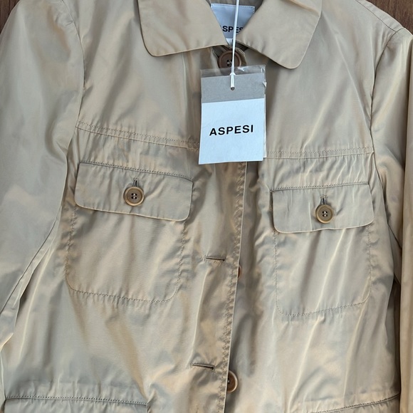 Aspesi khaki light wind breaker jacket! - Picture 2 of 11